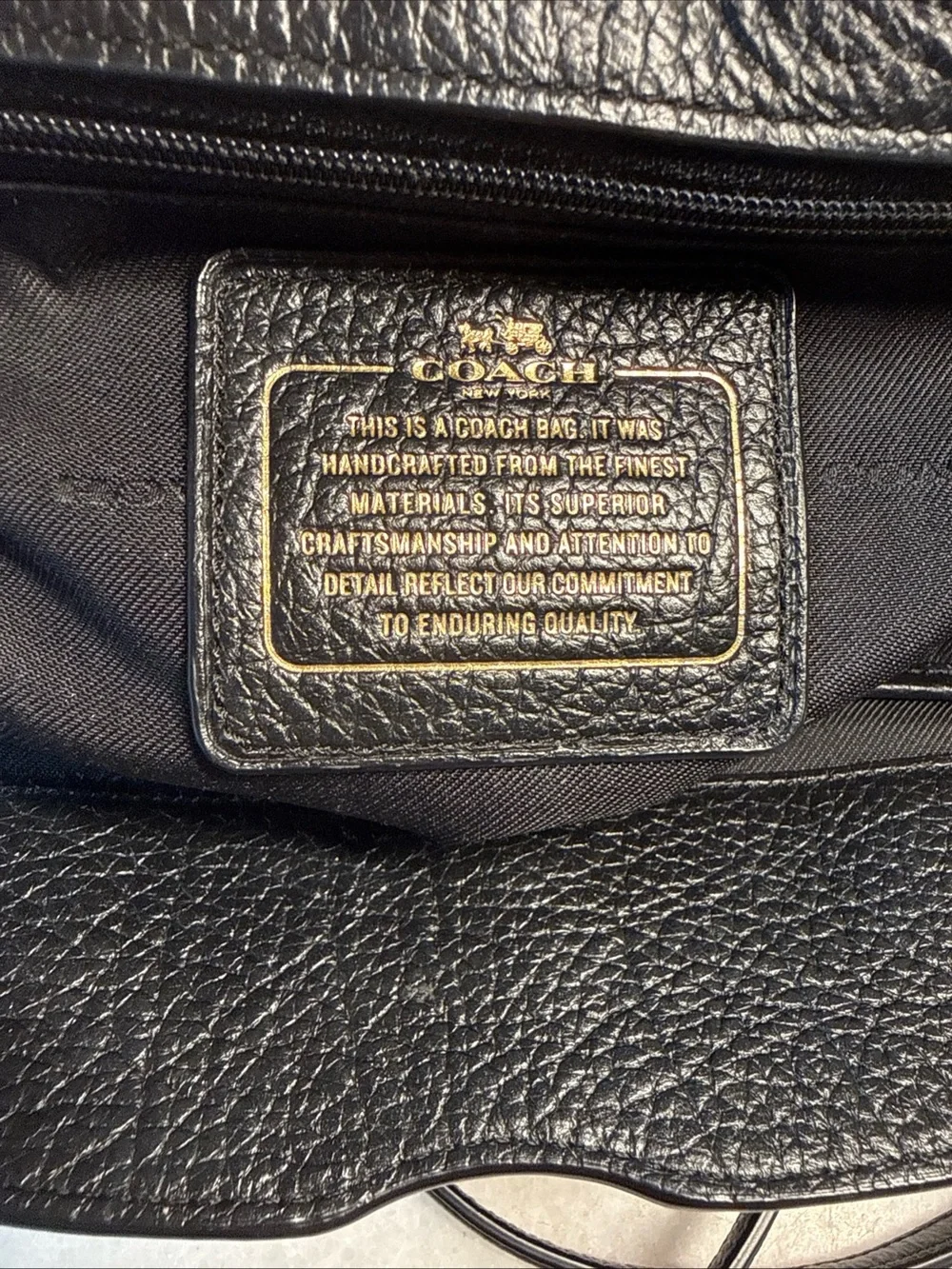 Coach gently used